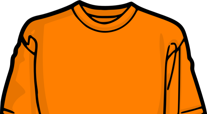 orange shirt