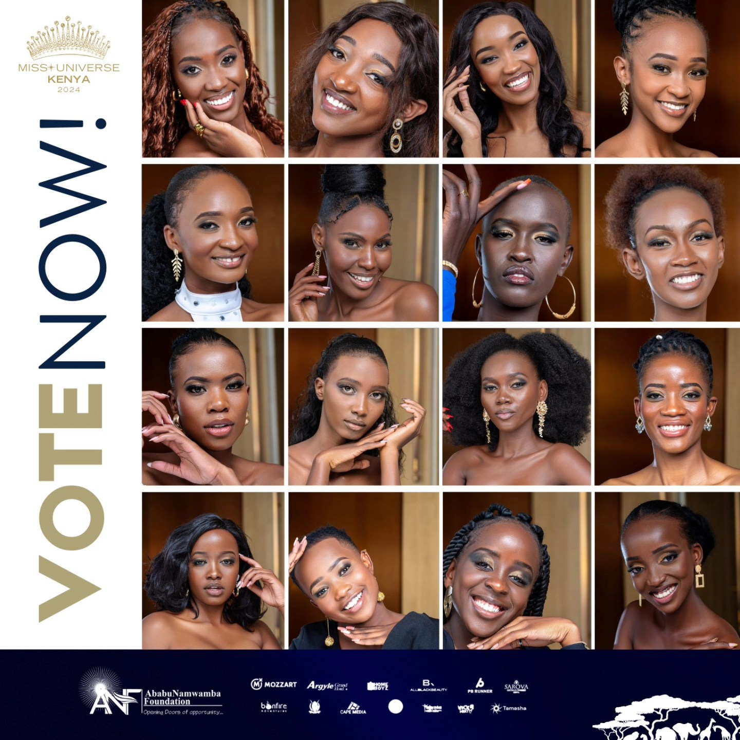 Fotophreak Magzine: Voting is ongoing for contestants of the Miss Universe Kenya 2024 competition