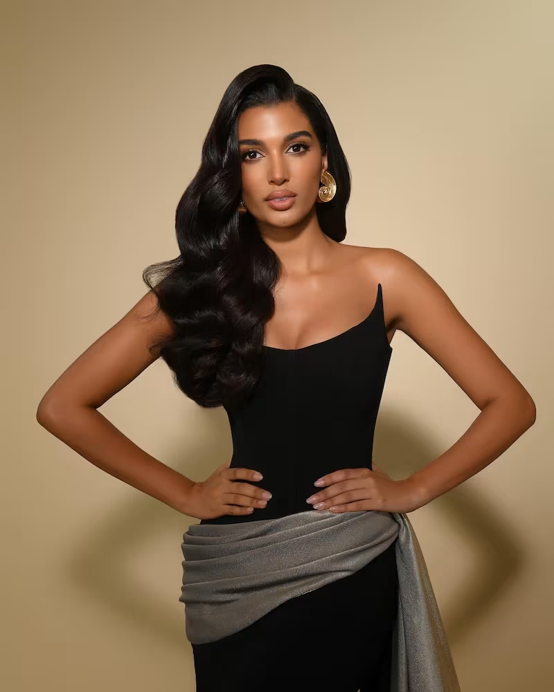 Miss Universe Dominican Republic: Celinee Santos Frias. The the 24-year-old beat 18 other hopefuls to the Miss Universe Dominican Republic 2024 title. She is a law student and an experienced pageant queen, having represented her country at Miss Intercontinental 2019 and Miss International in 2022.